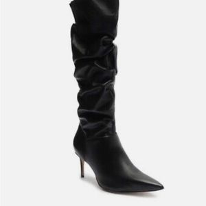 Schutz Ashlee Up Soft Nappa Boot - 10/ Black / Soft Nappa.